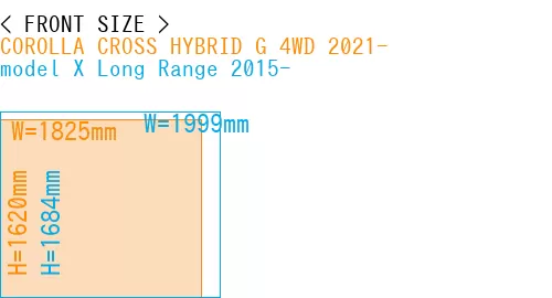 #COROLLA CROSS HYBRID G 4WD 2021- + model X Long Range 2015-